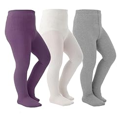 Cable_ivory/Lightgrey/Purple_3 Pack