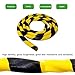HOFUNTRE Wall Corner Guards & Edge Protector, Integrated Molding Technology, High-Visibility Warning Design, Ideal for Warehouses, Garages, Industrial Safety Areas(L)