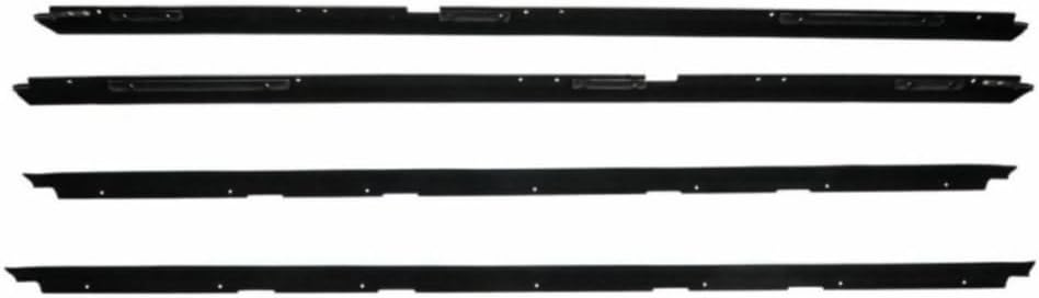 Window Sweeps Felts Seals Kit Set of 4 for Chevy for Monte Carlo 1981-1988 for Pontiac