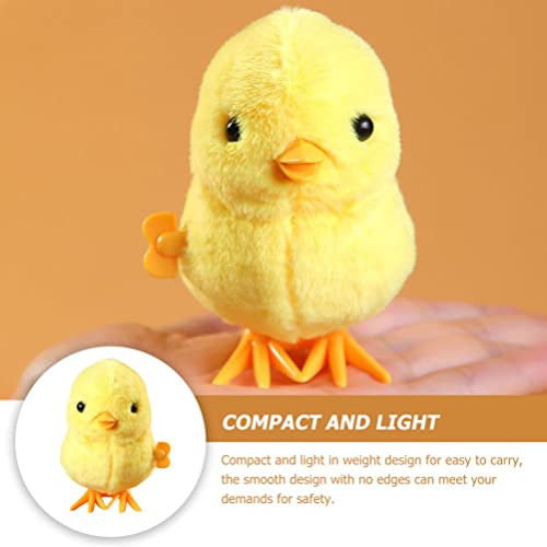 image for Kisangel Chicken Clockwork Toy Chick Wind-up Toy Creative Plush Chicke