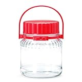 東洋佐々木ガラス 保存容器 漬け上手 らっきょう編 2000ml 日本製 漬物容器 ガラス容器 保存瓶 らっきょう 梅酒 瓶 果実酒 漬物 ガラス I-77823-R-C-JAN