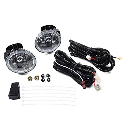 GRAND ORANGE Front Bumper Fog Lights Left/Right Compatible with Nissan Altima 2002-2004 Models Only/Nissan Murano 2003-2005 Models Only/Infiniti FX35/FX45 2003-2006 Models Only