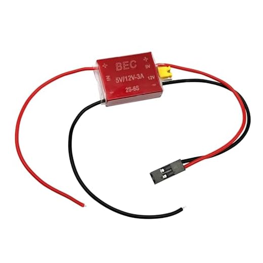 UBEC BEC Power Module 3A 5V/12V 2-6S Lipo Voltage Step Down Power Supply Module for RC Fixed Wing Quadcopter FPV Drone Parts