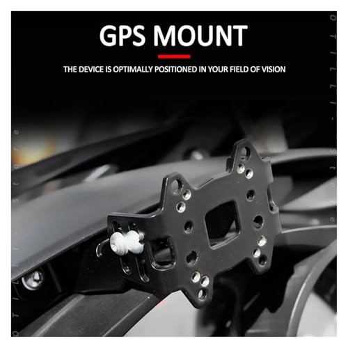 Support téléphone moto d'angle réglable pour plaque de navigation BMW K1200