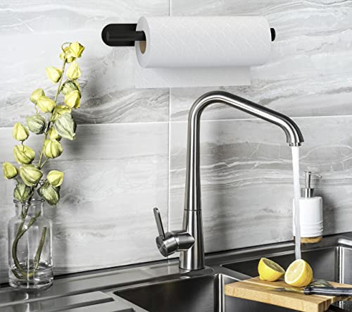 Paper Towel Holder, Paper Towel Rolls Holder, Kitchen Paper Towel Holder, With Expandable, Extendable Rack - Fits All Standard-Sized Paper Towel Rolls #TOP2