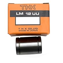 Original THK Linear Bearings LM4/5/6/8/10/12/13/16/20UU LM4UU LM5UU LM6UU LM8UU LM8SUU LM10UU LM12UU LM13UU LM16UU LM20UU Shaft Bush Bushings LM12UU