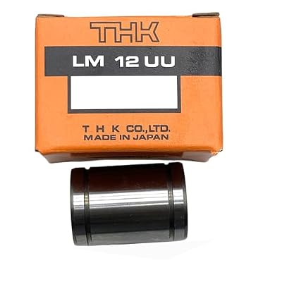 Original THK Linear Bearings LM4/5/6/8/10/12/13/16/20UU LM4UU LM5UU LM6UU LM8UU LM8SUU LM10UU LM12UU LM13UU LM16UU LM20UU Shaft Bush Bushings (LM12UU)