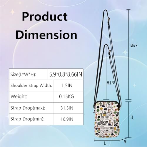WSNANG Korean Group Crossbody Bag Moon Child Bag Team Members Name Messenger Bag Music Lover Merchandise4