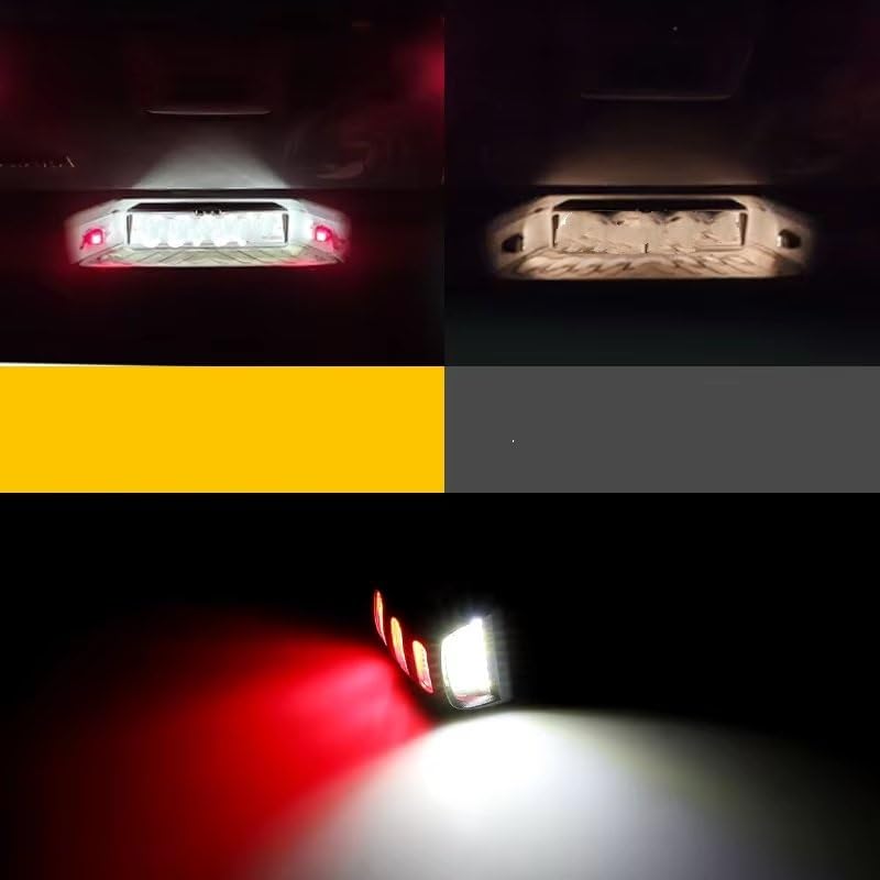 Luz de matrícula para Chevy Silverado de 2 piezas como luces traseras de recambio 6