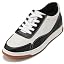Black White White Gum Sole