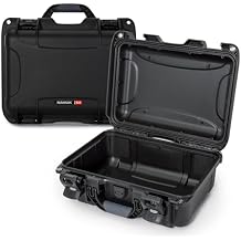 NANUK 915 Empty Hard Case, IP67 Waterproof, Dustproof and Impact Resistant, 13.8 x 9.3 x 6.2 Rugged Construction for Ultimate Protection, Made in Canada Black