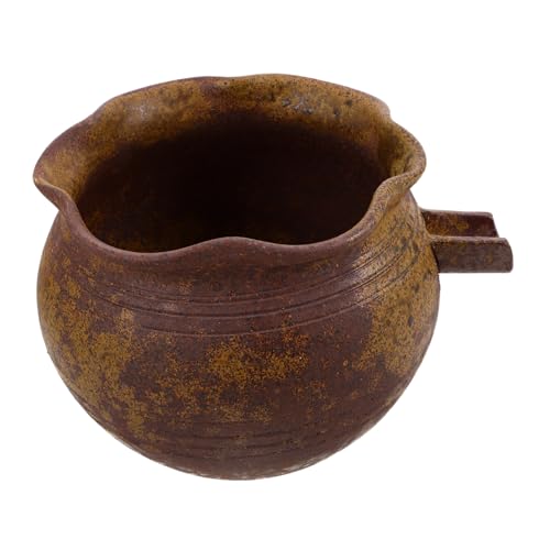 Ciieeo Fontaine à Jet Eau pour Bassin Cascade De Jardin Céramique Vasque Extérieur avec Circuit Fermé pour Point Eau Décoratif Intègrant Harmonieusement Jardin Ou Terrasse