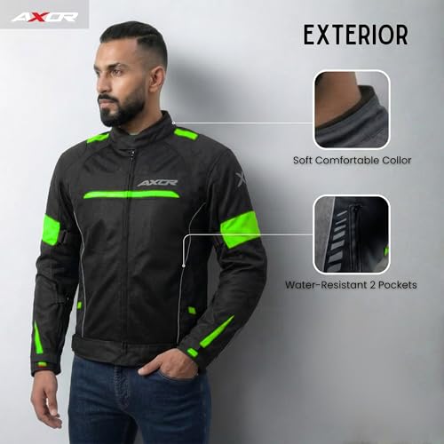Axor Cruise 2 Black Neon Yellow Jacket M - Image 6