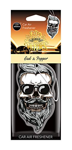 Aroma Car Désodorisant Oud and Pepper Skull