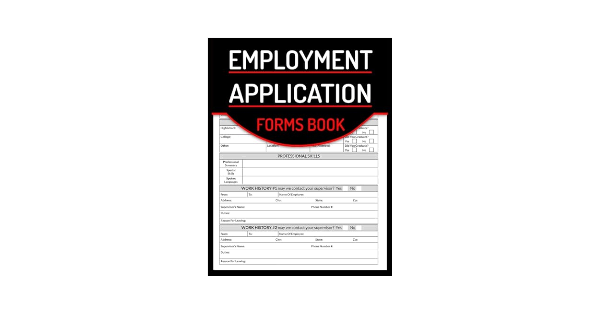 employment-application-forms-book-employment-application-template-book-job-application-form-example-employment-form-book-for-business-job-application-form-example-publishing-minijob-amazon-com-books for Free Printable Job Applications For Practice Employment Application Forms Book, Employment application template book, job application form example, Employment form book for business, job application form example: publishing, minijob: Amazon.com: Books for Free Printable Job Applications For Practice