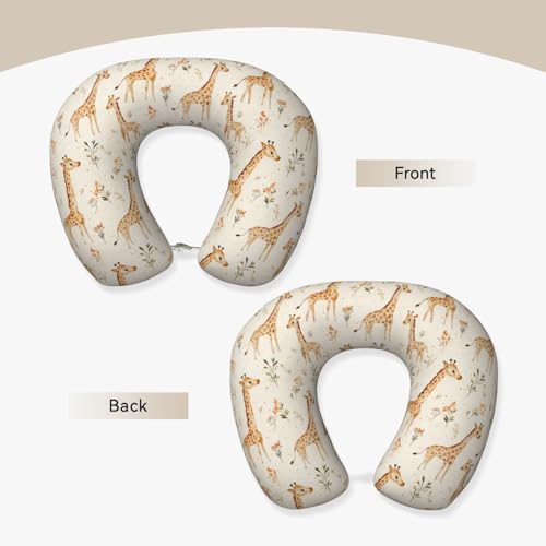 Almohada de espuma viscoelástica para viaje cuello miniatura 3