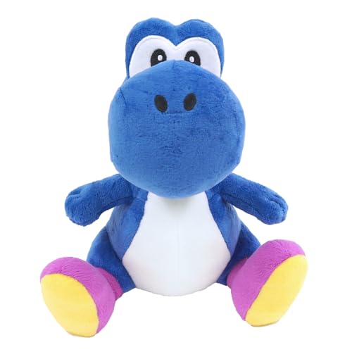 Nintendo Together+ - Peluche Super Mario - All Star Collection AC45 - Yoshi Bleu 20cm