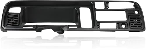 PIT66 Panel de moldura de radio, tablero envolvente compatible con Dodge Ram 1994-1997 Dash Bisel Radio Trim Panel Cubierta Instrumento Negro disponible en Yaxa Costa Rica