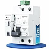 ✅ DIFERENCIAL AUTO REARMABLE 40A 30MA TIPO AC – Proporciona protección eléctrica básica con rearme automático cuando la fuga desaparece. Ideal para hogares, segundas residencias y domótica sencilla.