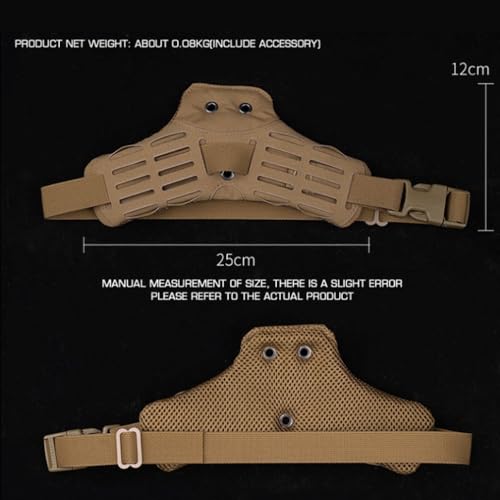 Shanyingquan Adaptateur pour holster tactique à jambe tombante, adaptateur pour holster de ceinture, système d'attache rapide, plate-forme pour jambe ARC – vue 2
