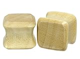 plug woodworking  Dilatadas zoommaxx plug Blonde CROCADILE Wood 6.0 - 25 mm pendientes Piercing