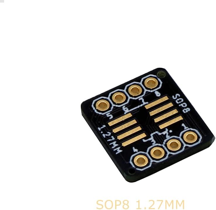 12pcs SSOP 8pin 0.65MM/SOP 8pin 1.27MM to DIP Adapter PCB Proto Board SMD to DIP Adapter SMD Converter Breakout Board