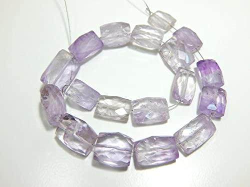 Améthyste rose perles rectangles pour concevoir un bijou d'ancrage et de sérénité