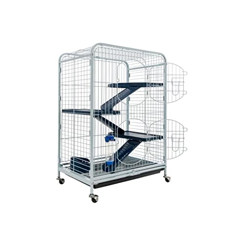 Gaiola Palace Mundo Roedor Para Pequenos Roedores (Branco)