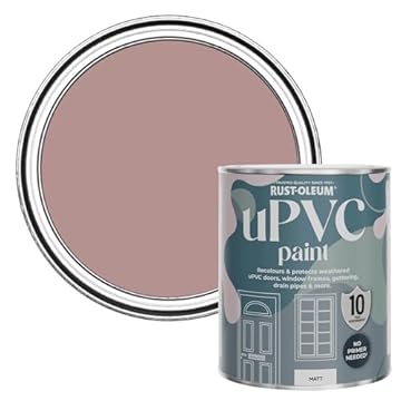 Rust-Oleum Pink uPVC Door and Window Paint in Matt Finish - Heartfelt 750ml