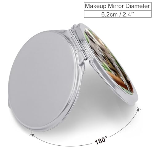 Espejo de Maquillaje Portátil Redondo Plegable Cute Koala miniatura 2