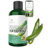 LEAVES AND SOUL Professional Liquid Cucumber Fertilizer | 5-1-5 Concentrate,...