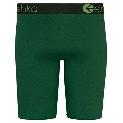 Image of Ethika Men's Extra Thin Elastic Underwear Long Comfortable Ice Silk Breathable Comfort Brief-Boxer-Trunks Imported Material Multicolour