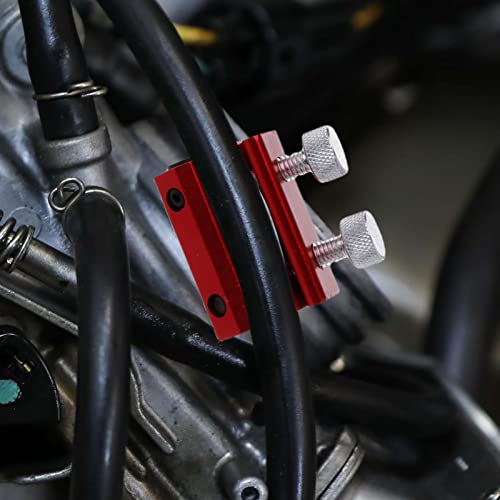 Motorkabel smeergereedschap - Accelerator Line Oiler - Dual Cable Luber Oiler Dual Clamp Tool voor motorfietsen, smeernippels voor koppelingskabels Eren - Image 4