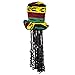 Rasta Top Hat with Dread Locks Costume Party Hat