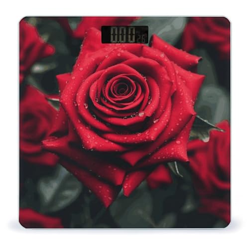 Báscula Digital de Baño Precisa con Pantalla Grande
