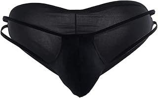 nimra fashion Men's Innerwear Hot and G String Thongs Free Size Honey Moon (S,M,L) Black-picture-11
