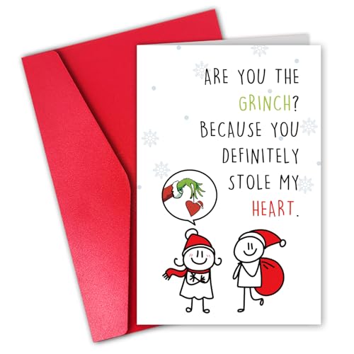 CGBRkakkoii Funny Xmas Card For Him Her