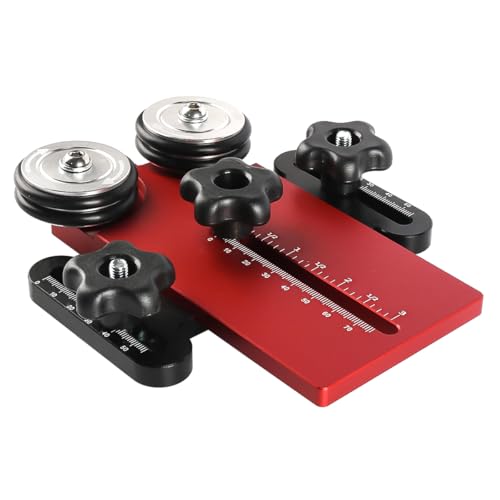 Sarini Woodworking Bearing Wheel Presser Bearing Roller Feather Board Table Saw Flip Roller Feather Board For Table Saw Router Table Saw Clamp Guide - Image 2
