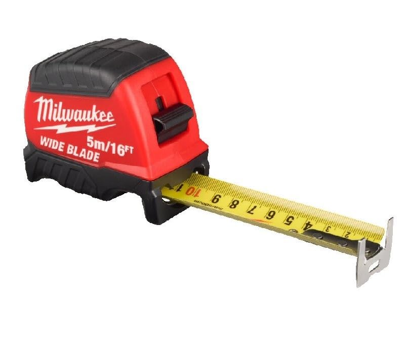 Milwaukee 4932499204 GEN II Wide Blade Tape Measure 5m/16ft - Image 2