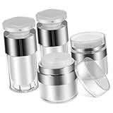 Photo Gallery veemoon 4 pezzi vasetti cosmetici ricaricabili pompa airless in acrilico contenitori vuoti per lozioni da viaggio bottiglie vuote compatte e resistenti per cosmetici vacuum Photo Gallery veemoon 4 pezzi vasetti cosmetici ricaricabili pompa airless in acrilico contenitori vuoti per lozioni da viaggio bottiglie vuote compatte e resistenti per cosmetici vacuum