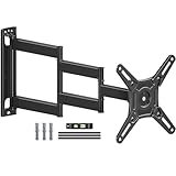 MOUNTUP TV Wall Bracket with 550mm Long arm for Most 14-42 Inch LED, LCD, OLED Flat TVs & Monitors, Full Motion TV Mount with Tilt Swivel Extension, Max VESA 200x200mm up to 20KG, EU0091