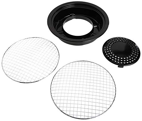 Iwatani Korean Cookware Aburi Stove Top Grill Pan, Black, (Cb-P-Am3) #TOP4