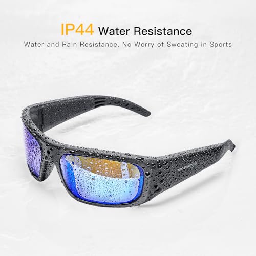 Image of OHO Ultra-Thin Lightweight Sports Camera Sunglasses, 24MP Camera, 1080P Video, Water Resistant UV400 Lens