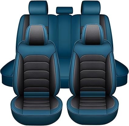 Ufgwhirl 5 Unidades Fundas Asientos Coche para Citroen C4 Hybride(2024 2026), Impermeable Transpirable Juego Completo de Protectores de Asiento de Coche