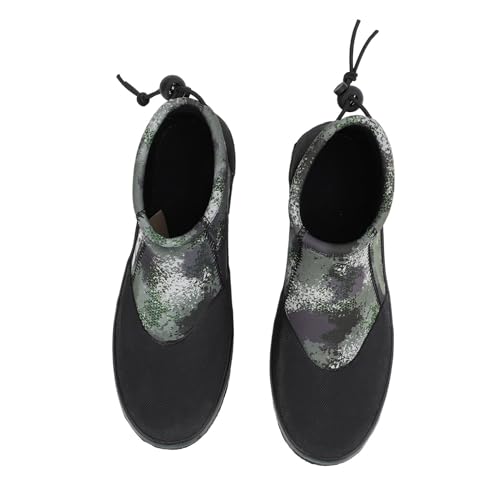 Botas de pesca de neopreno con clavos de acero para un agarre antideslizante