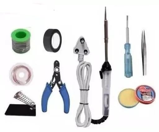 Easy Electric 10 Meter Tin-Lead Alloy Soldering Wire (Quick Melt and Rapid Solidification with Good Tensile Strength) for and above 0 W Simple (Round Tip)