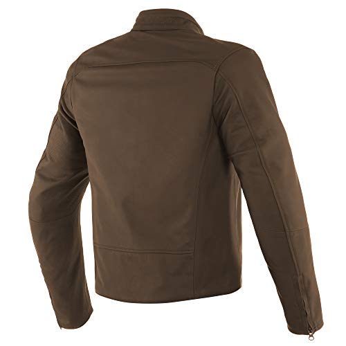 Veste en cuir Dainese Mike 2 marron taille 60 pour motard - 2