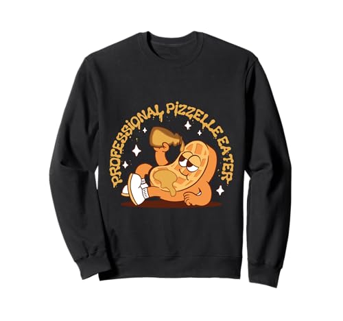 Pizzelle Italienne - Biscuits Gaufrés Aux Pizzelles Professional Pizelle Eater Sweatshirt