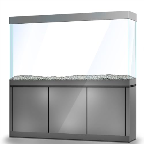 LYYAB White Aquarium Background Stickers - Fish Tank Reptile Terrarium Decor 180 x 60 cm / (70.8x23.6 inches)