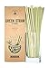 Produktbild Strawmee Green Straws, natürliche Gras-Strohhalme, stabil, nachhaltig, kompostierbar, plastikfrei, Einweg und wiederverwendbar, Alternative zu Weizen, PLA, Papier (50 Stück)